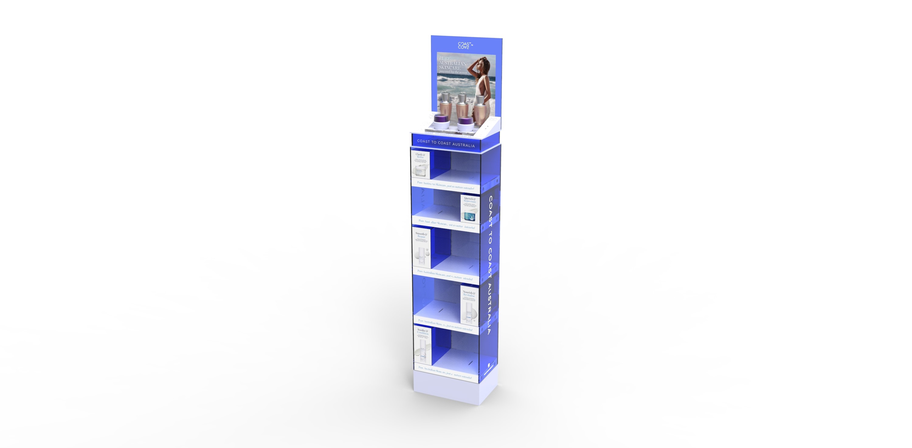 Cosmetics POP Display